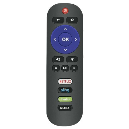 RC280 Replaced Remote Control for TCL TV with Netflix Sling Hulu Starz App Key