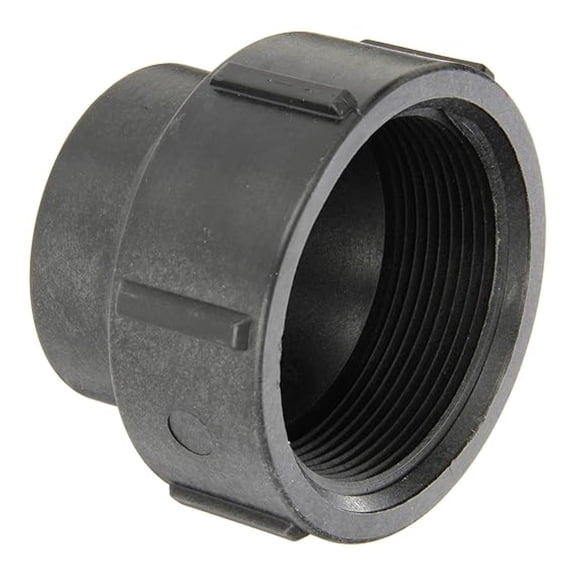 RC300-200 Polypropylene Pipe Fitting, Reducing Coupling, Schedule 80, 3 x 2" NPT Female