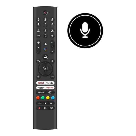 New Replacement Voice Remote Control Compatible with Onn TV 100026240 100024646 4K UHD Stick TV Box