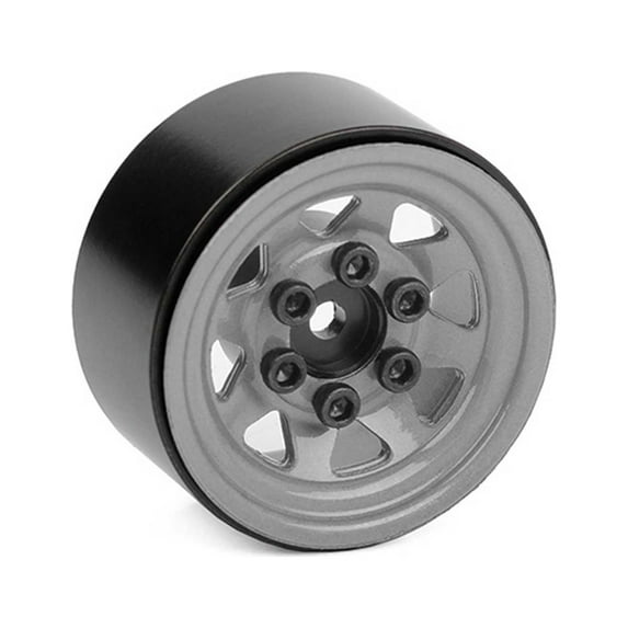 RC4WD Z-W0345 Stamped Steel 1.0 Stock Beadlock Wheels (Plain) Set of 4