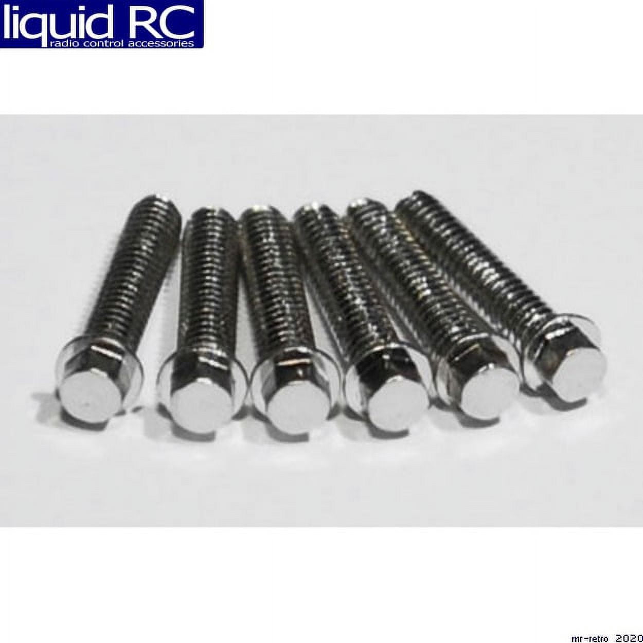 RC4WD Bulloni Esagonali Scala 2x5 Mm Argento - Per Auto RC Rock Crawlers (RC4ZS0624)