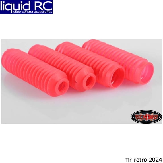 RC4WD Z-S0948 Super Scale Shock Boot (Red)
