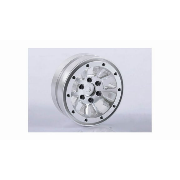 RC4WD 1.9 Universal Beadlock Wheel, D2, Silver