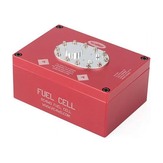 RC4ZS1122 RC4WD Billet Aluminum Fuel Cell Radio Box, Red