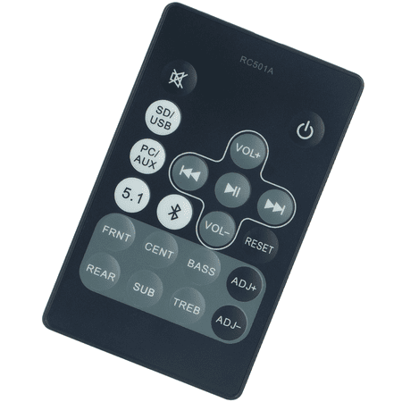 RC501A Replace Remote Control for Edifier R501BT Versatile 5.1 Bluetooth Speaker