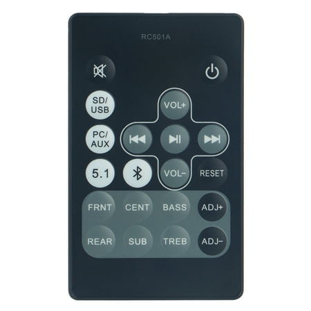 RC501A Replaced Remote Control for Edifier R501BT Versatile 5.1 Bluetooth Speaker