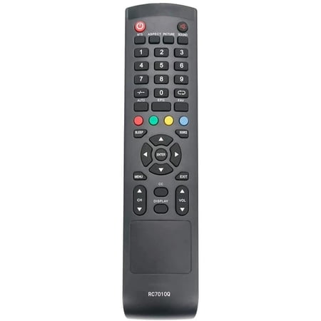 RC7010Q Remote Control Replace for Quasar LED TV SQ3202 SQ5002 SQ5003 SQ240W