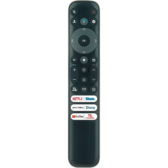 RC813 FAB1 Replacement Remote Control Commander fit for TCL Smart TV 75R646 65R646 55R646 75S546
