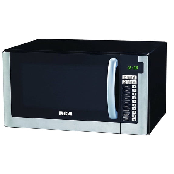 RCA, 1.2 Cubic Foot Microwave, Stainless Steel