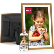 RCA Digital Photo Frame 10.1 inch WiFi Uhale Picture Frames for Photos & Videos with 32GB Memory, 1080P HD IPS Touch Screen, Support Auto Rotate, Wall Mounted, Instant Share Anytime