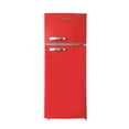 RCA 10 Cu Ft TopFreezer Apartmentsize RETRO Refrigerator Red, RFR1055