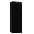 RCA 10 Cu ft TopFreezer Apartment Size Refrigerator Black