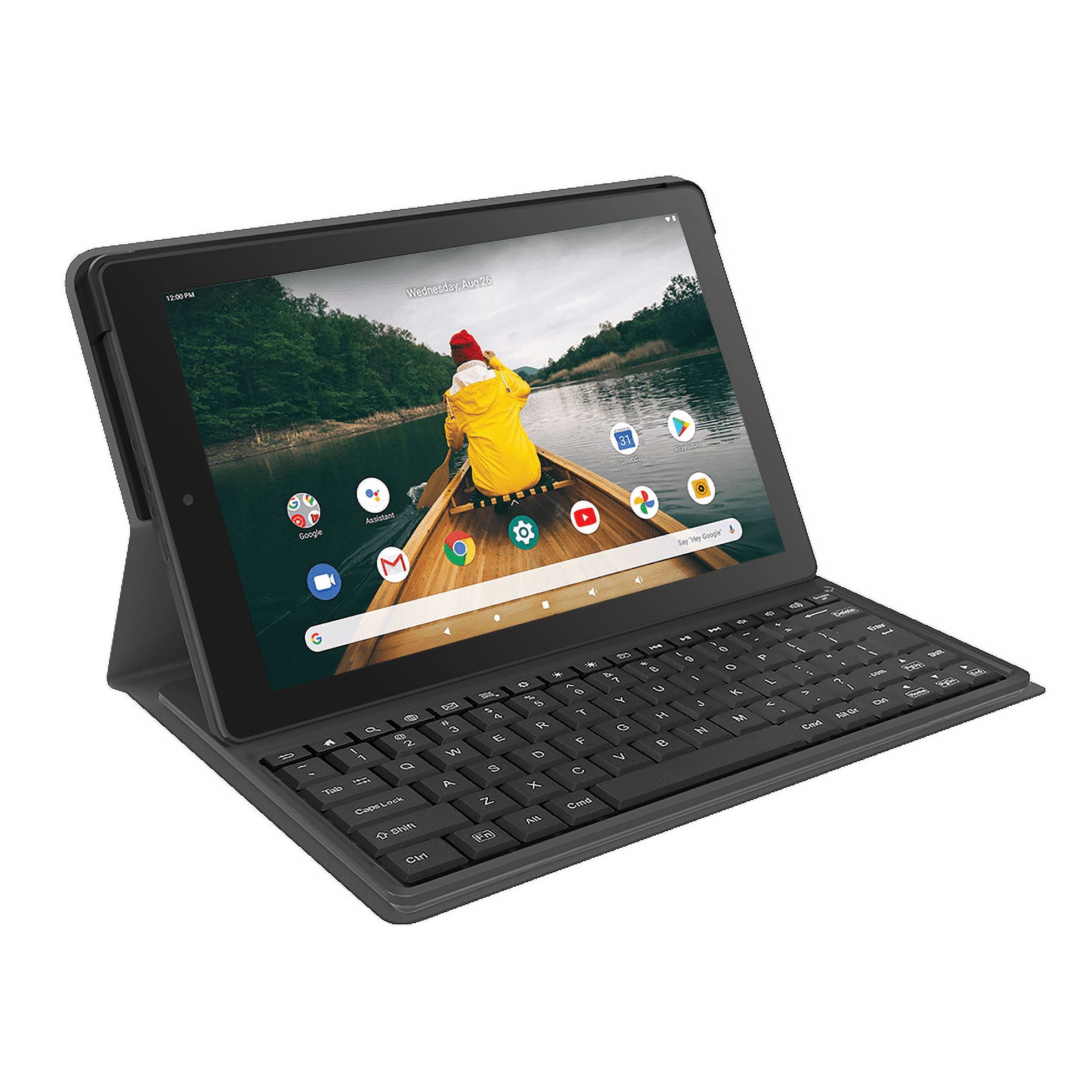 RCA 10 Viking Pro II Android Tablet/2-in-1 with Folio Keyboard, 2GB RAM,  32GB Storage, Dual Cameras, Google Play