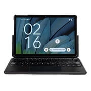 RCA 10  Tablet 4GB Memory 64GB Storage, Android 14, Keyboard Included - Pink