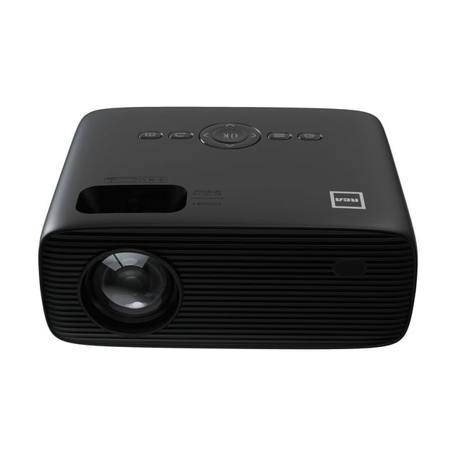 RCA Built Movie Theatre HD 1080P Home Theater Projector, Black, RPJ280