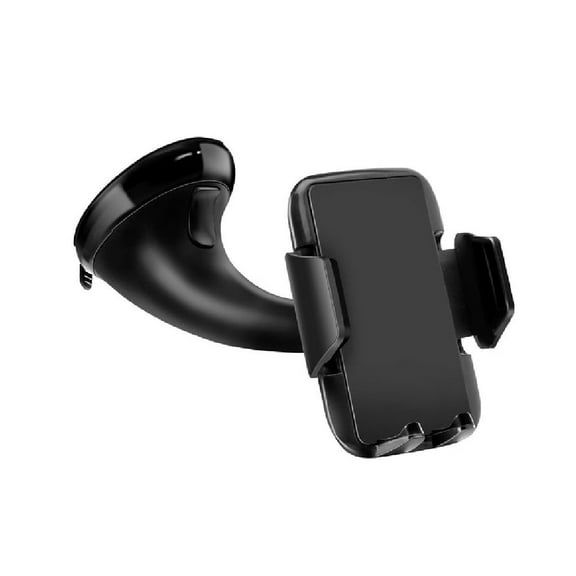 RCA 2-in-1 Car Phone Holder, Dash & Windshield Mount, Black