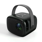 RCA 24 to 100 in 480p LED Light Source Multimedia Projector, Black