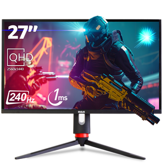 LVYUAN 27 inch 240Hz IPS Gaming Monitor, Full HD Frameless 100% sRGB 1080P  Fast IPS Monitor,1ms Response Time with FreeSync and Low Motion Blur,Eye