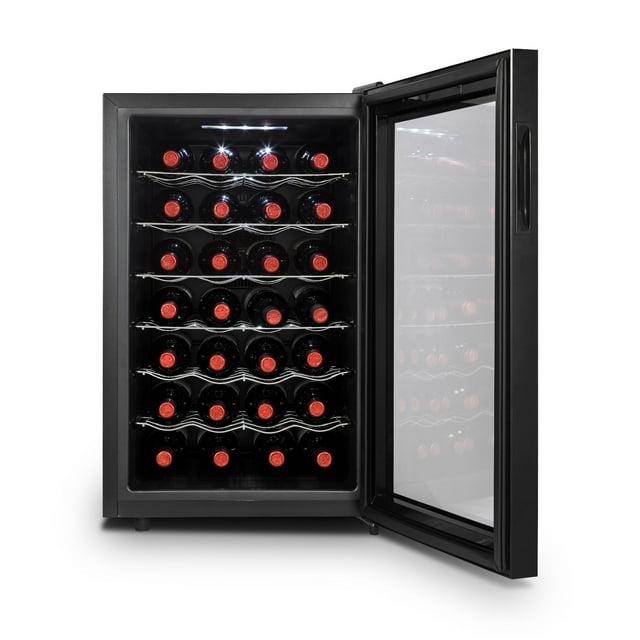 RCA, 28 Bottle Thermoelectric Wine Cooler (RFRW284H)