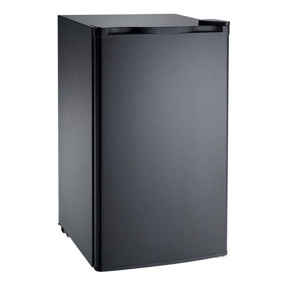 KRIB BLING 3.5 cu.ft Dorm Refrigerators with Freezers, Mini Refrigerators 2  Doors for Office, Apartment, Black 