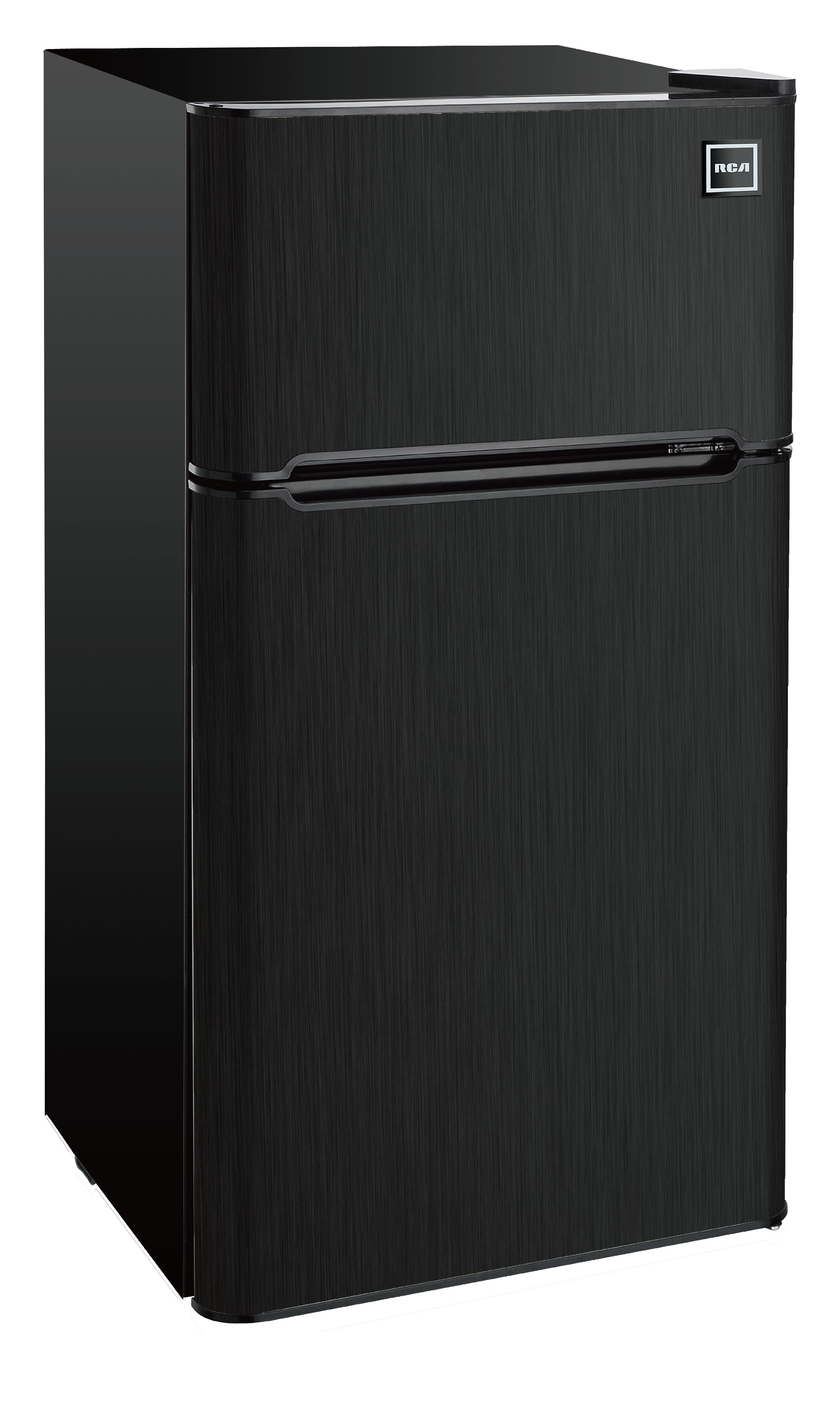 RFR459 Compact Fridge with Freezer-Dual Adjustable Thermostat
