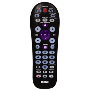 RCA Universal Remote for 4 Devices with Streaming Player Key