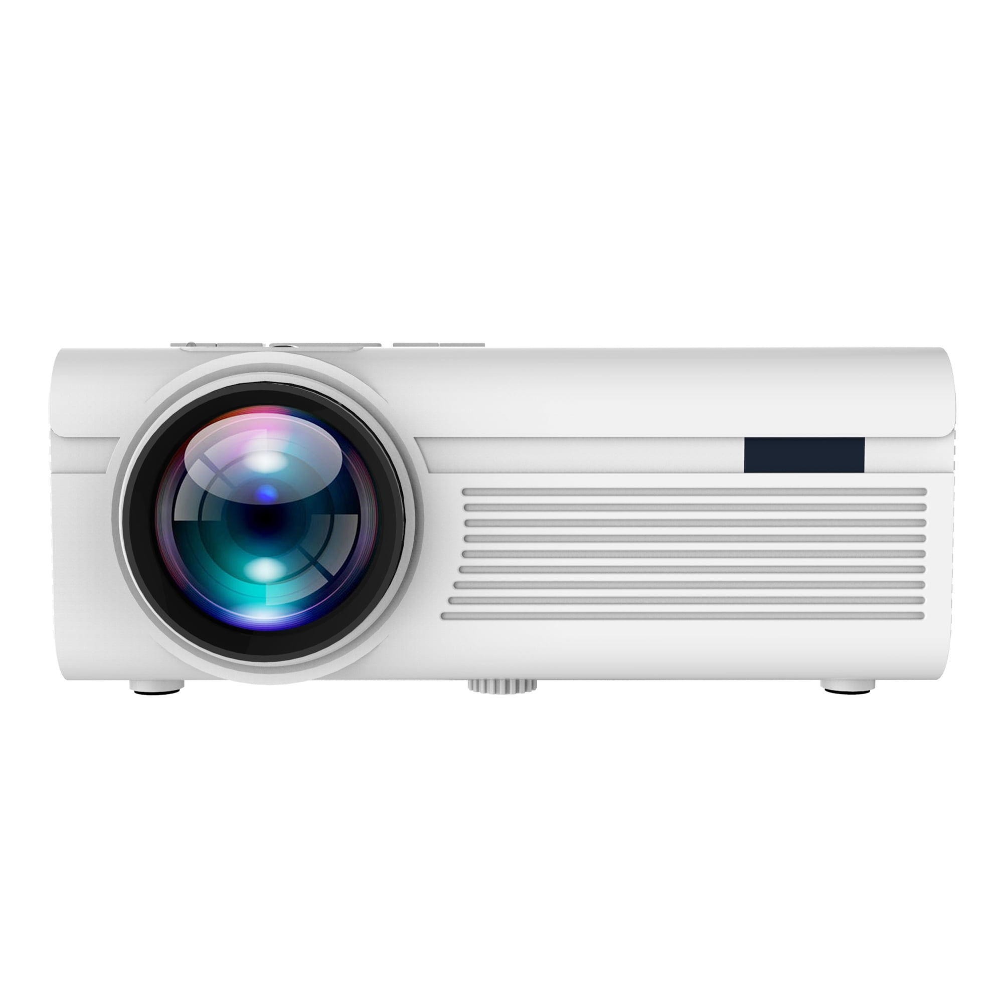 RCA 480P LCD Home Theater Projector Up to 130" RPJ136, 1.5 LB, White