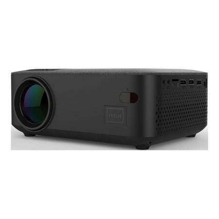 RCA 480p LCD Display Home Theater Projector, RPJ143, Black