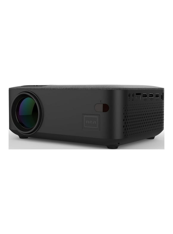 RCA 480p LCD Display Home Theater Projector, RPJ143, Black