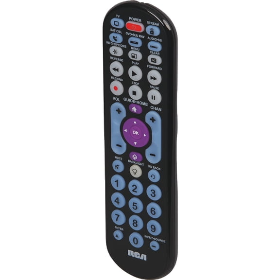 RCA 5-Device Universal Remote Control - Pack of 4