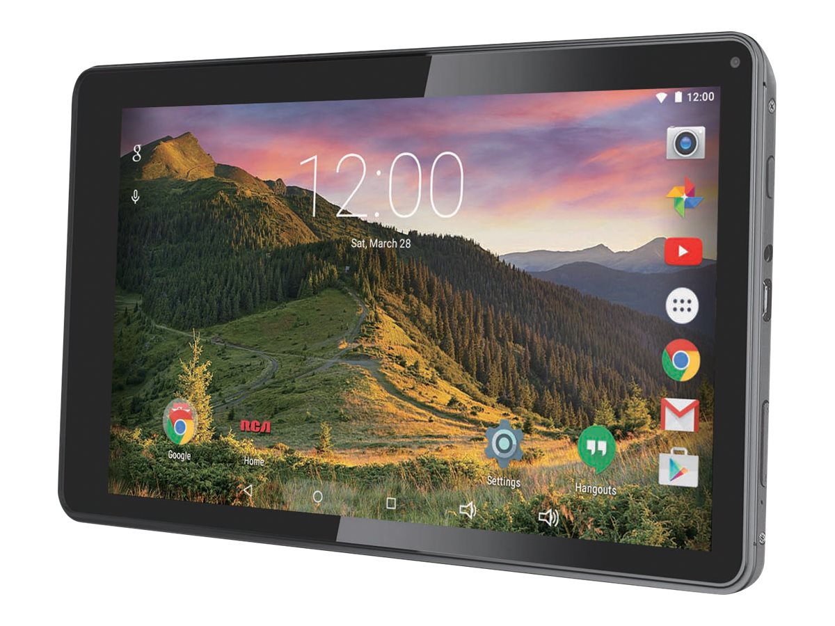 RCA 7 Voyager II - Tablet - Android 5.0 (Lollipop) - 8 GB - 7" (1024 x 600) - microSD slot - black - image 1 of 3