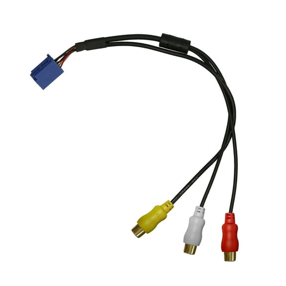 RCA Adapter,6 Pin A/v Rca Adapter Rca Cable Car Pin A/v Port Cable 6 Pin Car Rca Adapter Eryue Car Buzhi Qisuo Huiop