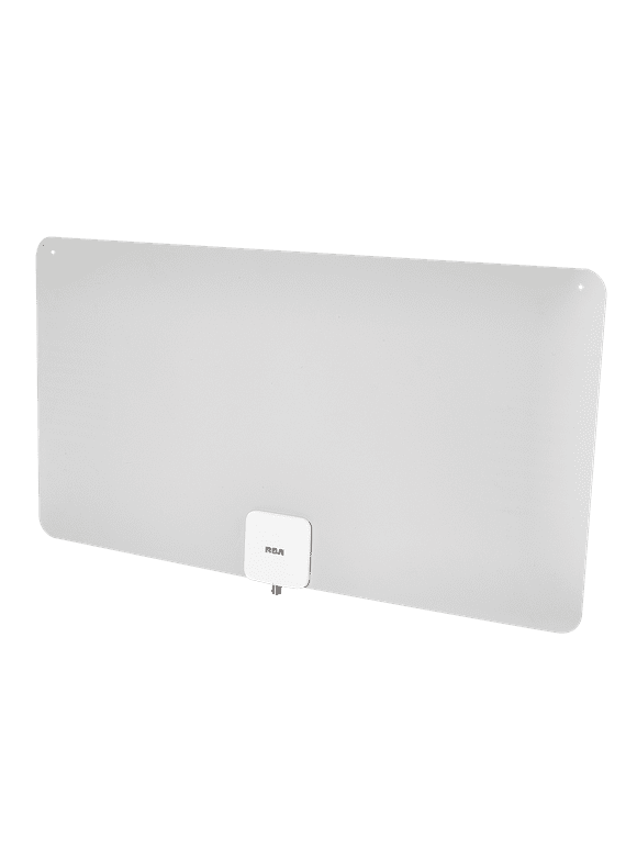 RCA Amplified Extra-Large Indoor Ultra-Thin HDTV Antenna - Multi-Directional with 65-mile Range