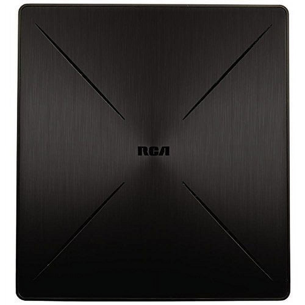 RCA SLIVR Amplified Indoor Flat HDTV Antenna - Multi-Directional - Walmart.com