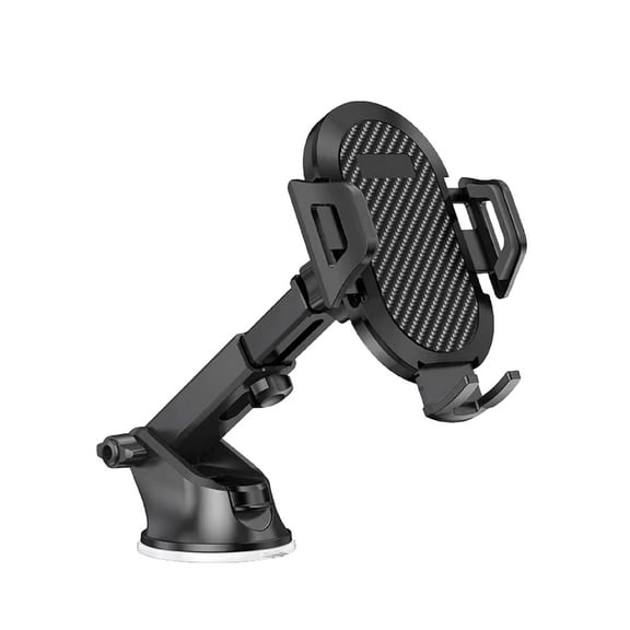 RCA CM-11 2-in-1 Universal Car Phone Holder for Dashboard & Windshield, Black