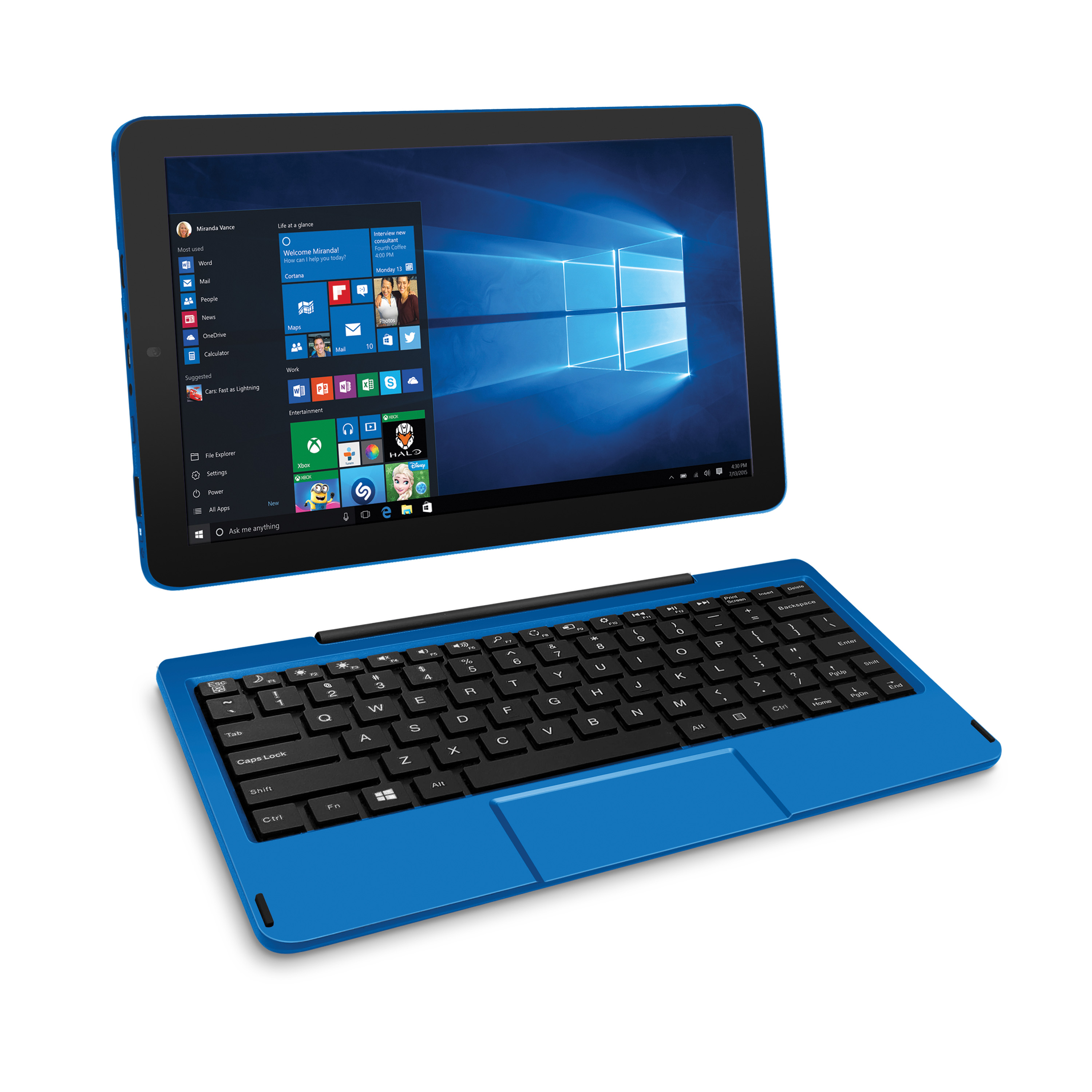 RCA Cambio 10.1" 2-in-1 Quad-Core Windows 10 Tablet - image 1 of 7