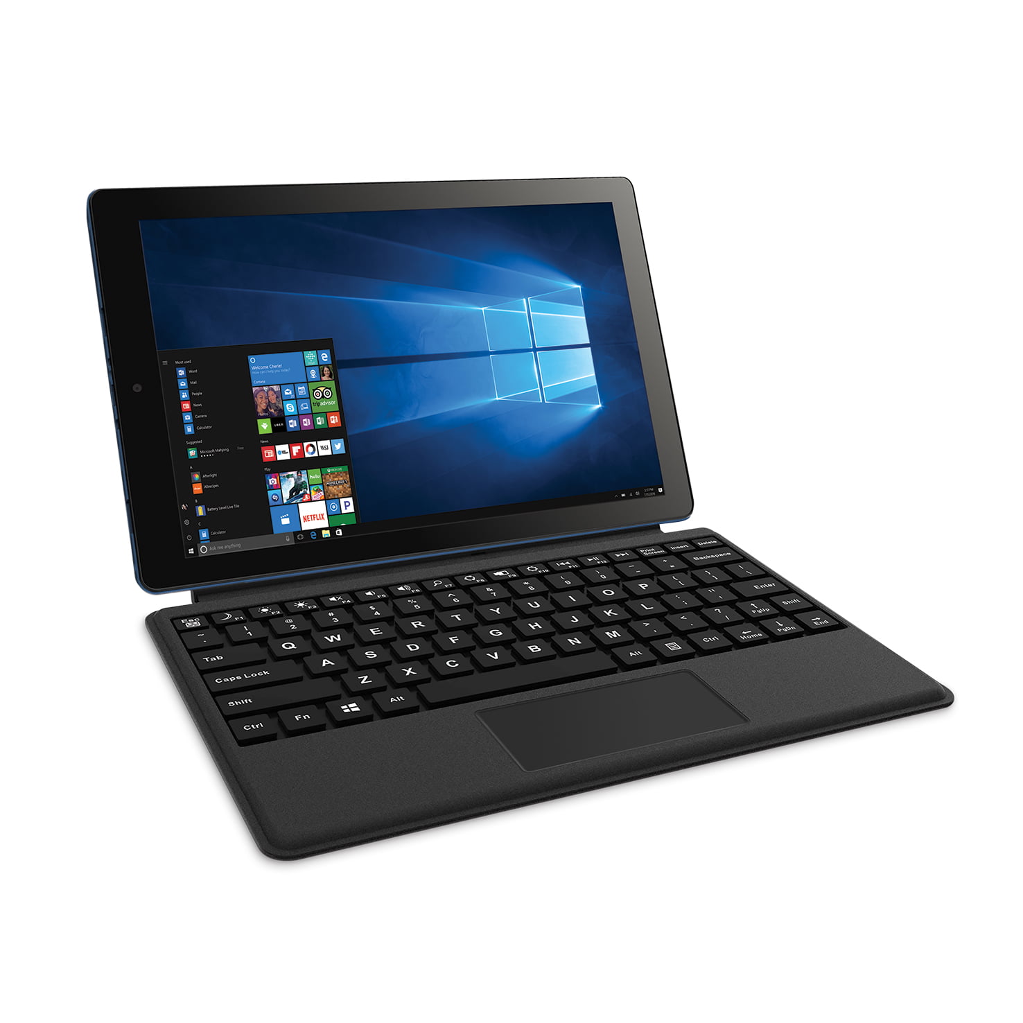 RCA Cambio 10.1 (2-in-1) Windows Tablet & Keyboard, Charcoal 