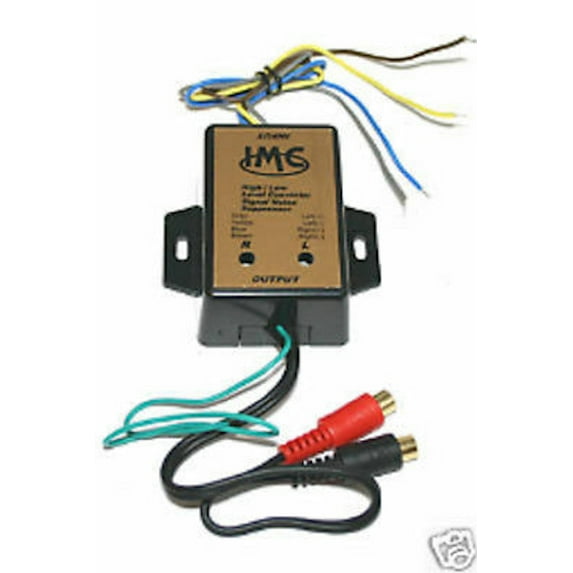 RCA Car Line Converter Output Adapter HI LOW LEVEL 405