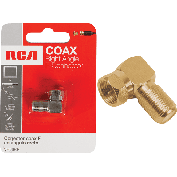 RCA Coaxial F-Connector - Pack of 2