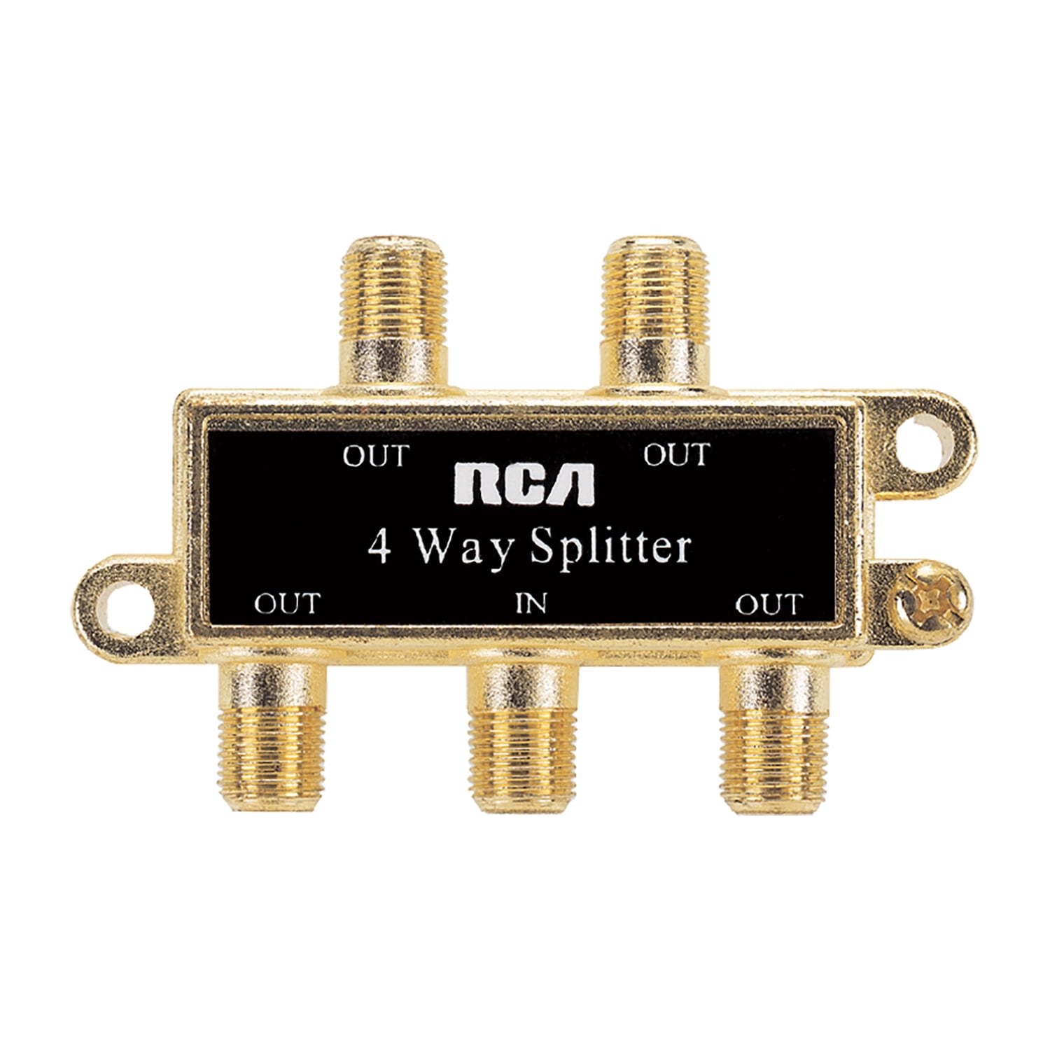RCA Coaxial Splitter (4-Way), VH49R