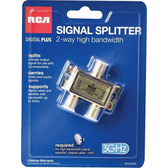 RCA DH24SPF Two Way 3 Ghz Bi-Di Splitter