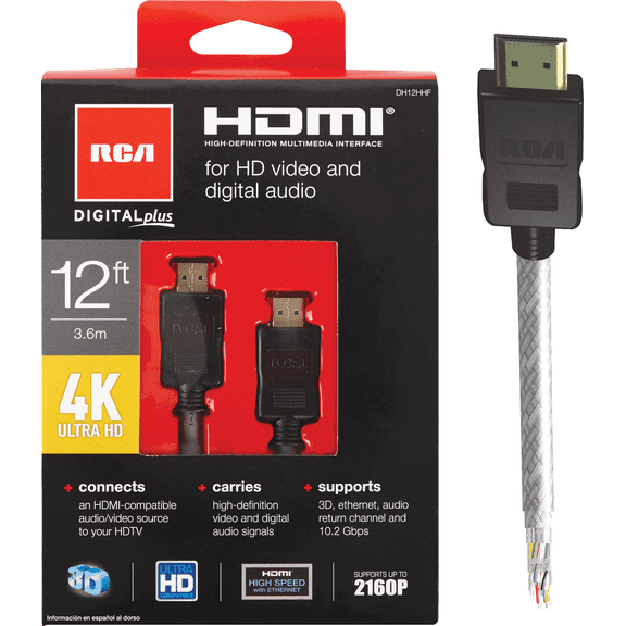 RCA Digital Plus HDMI Cable - Single Pack