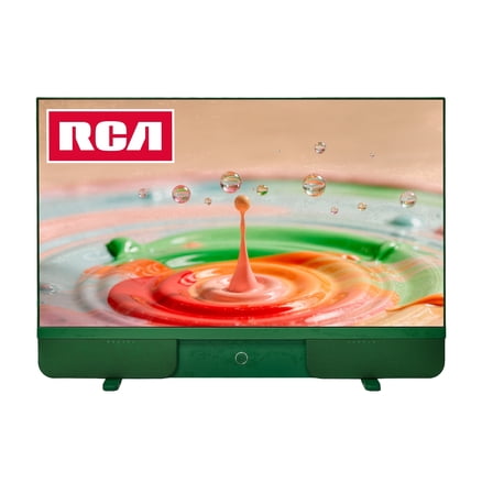 RCA EzGo Battery Powered Portable Smart TV 27" FHD 1080p Google TV - Voice Control - ATSC Tuner (Green)