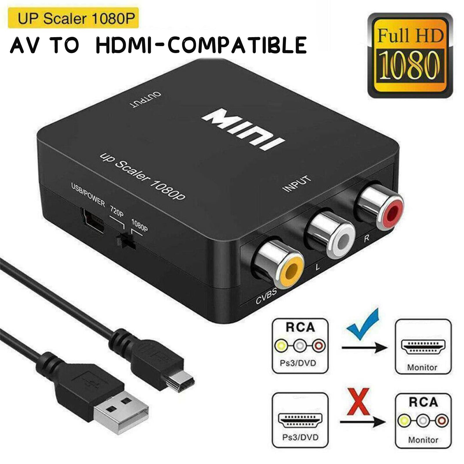 RCA to HDMI AV to HDMI Converter ABLEWE 1080P Mini UK Ubuy