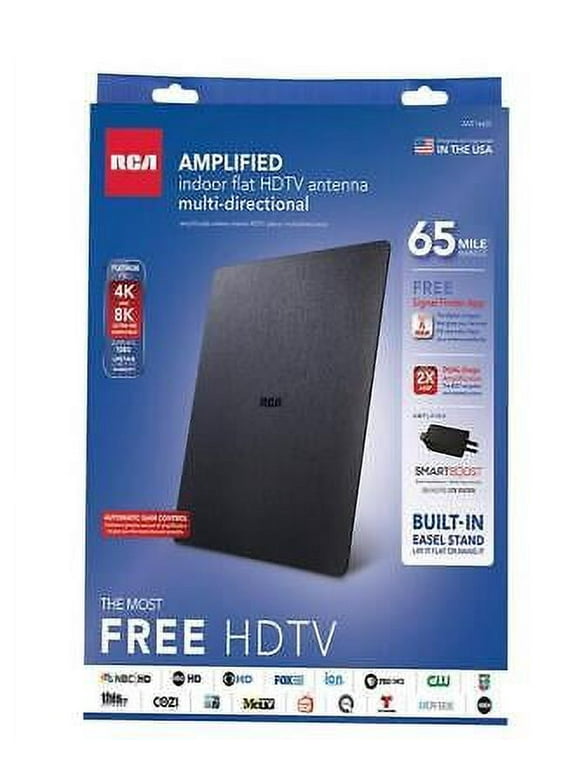 RCA Indoor HDTV Digital Amplified Flat Antenna