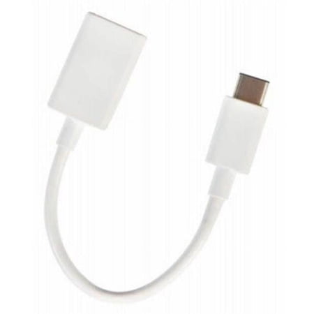 Audiovox 243644 USB Type-C to Type A Adapter Cable, White