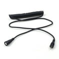 thumbnail image 1 of RCA Male to Female Coiled Spring Audio Cable Black, 1 of 5