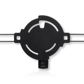 RCA Outdoor/Attic TV Antenna with Amplifier, 80 Mile Range, Weather-Resistant