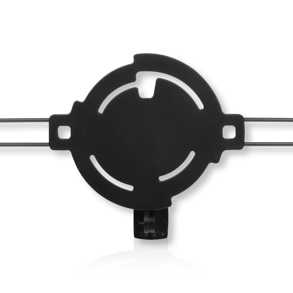RCA Outdoor TV Antenna with Amplifier, 80 Miles Reception Range