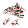 thumbnail image 1 of RCA Phono Chassis Panel Mount RCA Female Connector Socket 10 Pcs, 1 of 3